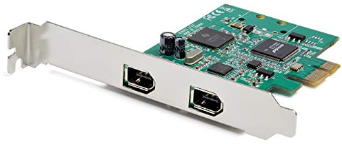 StarTech.com PEX1394A2V2 Carte PCI Express FireWire (2 ports) - Adaptateur PCIe FireWire 139a - Plug-and-play - Mac / Windows