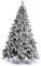 Nataland Albero di Natale Artificiale Verde Innevato con Pigne, Modello Elbrus Altezza 210 Cm, Abete Super Folto con Effetto Realistico e Rami con Aghi Anticaduta