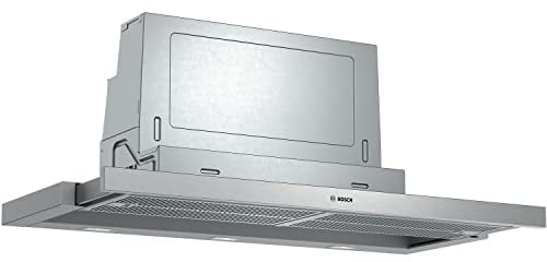 Bosch Series 4 90cm Telescopic Canopy Cooker Hood - Stainless Steel