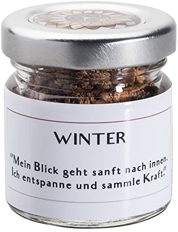 Glückwerkstatt | Räuchermischung | Winter | Handmade by Annika | Räuchermischung | Premium-Qualität | 35 Gramm