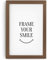 MONFRAME Bilderrahmen Modern - 21x29,7 cm (DIN A4) - Bronze - mit Acrylglas