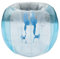 VBESTLIFE Aufblasbarer Sumo Ball, 120cm Im Freien Bubble Balls Active Play Fußball Spielzeug für Erwachsene Jugendliche Aktivitäten (Transparentes Blau)