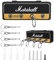 Jissta Schlüsselhalter Schlüsselbrett Wandmontage,JCM800 Schlüsselkasten Vintage Gitarre Schlüsselkette Klinkenhalter,4 schlüsselbrett schwarz,Ein Geschenk für Musikliebhaber