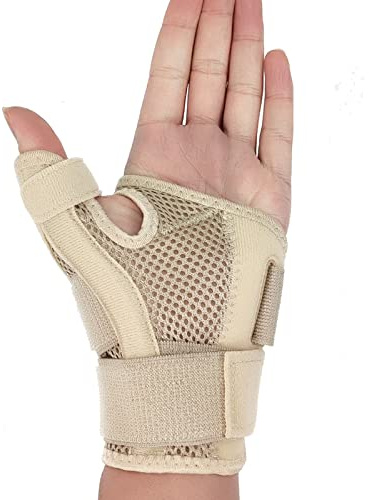 Upgraded Wrist Thumb Supports Splint Brace for Carpal Tunnel Syndrome, Hand Support Adjustable Straps for Arthritis, Tendonitis, Injury Recovery, Relief pain, Wrist Immobilizer Fit Left/Right Hand