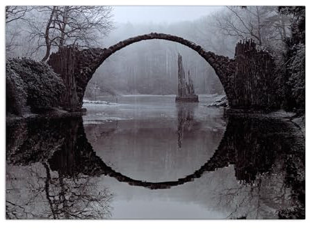 Displate - Poster aus Metall - Magnet-Montage - World Class Photos - Landscapes - Devil's Bridge - Größe M - 32x45cm Matt