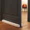 Rori Boudin de porte double 80 cm - Boudin de porte pour protection - Joint de bas de porte beige - Boudin de porte contre la traction et le bruit - Butoir carré - Différentes tailles