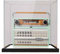 Scatola di visualizzazione in acrilico per Lego 10334 Vintage Radio, scatola trasparente antipolvere, compatibile con kit di costruzione Lego 10334 (modello non incluso) (versione a specchio 3 mm)