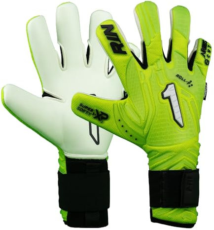 Guantes de portero Rinat Aries Nemesis Prime Adulto Verde Talla 9
