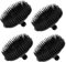 4 Stück Kopfhaut Bürste Kopfmassage Haar Reinigung Shampoo Bürsten, Hair Scalp, Kopfhaut Massager Shampoo Pinsel, Massager Haarbürste, Hair Scalp Massager Brush, Shampoo Duschbürste für die Kopfhaut
