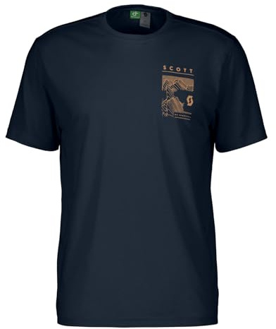Scott Defined DRI Outdoor/Sport Shirt kurz Dark blau 2025: Größe: L (50/52)