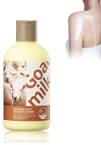 Ziegenmilch Körperlotion – Reichhaltige & Pflegende Feuchtigkeitscreme Für Trockene Und Sensible Haut – Natürliche Ziegenmilch Lotion – Tägliche Pflege Für Männer & Frauen – 250ml