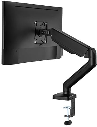 Superior Electronics Supporto Universale da Tavolo per Monitor 17''-32'', Rotazione 360°/Inclinazione 90°, Gaming, Ufficio, Casa - Compatibile con VESA 75x75 e 100x100, Max 9kg - SUPSPC003