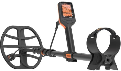 Quest X10 IDmaxx Profi Metalldetektor, Blade11 wasserdichte Suchspule, TurboD, Eingebauter USB-C Wiederaufladbarer Akku, Metallsuchgerät