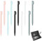 Lot de 10 Stylet DS Lite,Stylet Tactile pour NDS,2DS,3DS XL,Stylets New 3DS XL,Accessoires de Jeu Précis et Durables,pour Console de Jeu Nintendo(Couleurs Assorties)