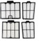 Volakebeing Filtres ultra fins compatibles avec Dolphin Active 20/30, Explorer E30/M600, Proteus DX4, Triton PS, pièce de rechange pour nettoyeur de piscine plissée, pièce # 9991467-R4