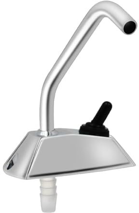 KiBcsLic Interrupteur de Robinet électrique 12 V, Robinet d'eau électrique Haute Performance