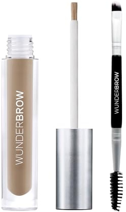 WUNDERBROW Helles Blond Augenbrauengel Wasserfest - Bis Zu 3 Tage Halt, Wischfest, Vegan