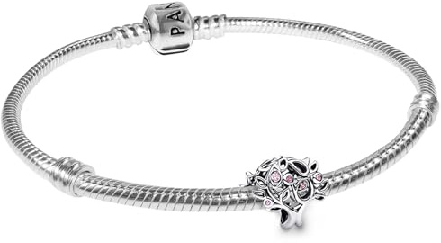 PANDORA Geschenk-Set Damenarmband Silber Familienbaum 21765 | Schmuck Bundle für Frauen Charm-Armband Schlangenkette aus Sterlingsilber tolle Geschenküberraschung