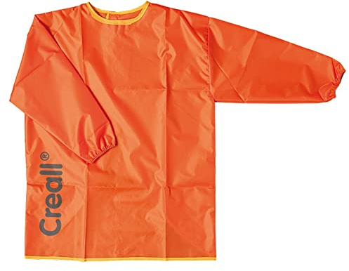 Creall 27000 Malkittel / Schürze klein, 2-4 Jahre, L 55 cm, orange (1 Stück)