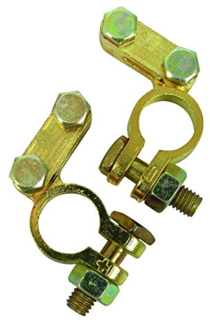 Carpoint 1237802 - Abrazaderas bateria, 2 piezas