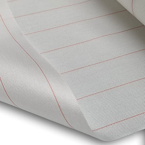 PHD Abreißgewebe 85g/m² 100cm breit für optimalen Untergrund zum Weiterlaminieren, Versiegeln, Kleben - Nylon - Epoxidharz, Polyester - Staubfrei, Sauber - Rote