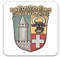 Aufkleber/Sticker Freistaat Mecklenburg-Strelitz Deuschland Emblem 7x7cm A3324