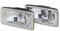 HELLA 1FD 005 700-651 Halogen-Fernscheinwerfersatz - Comet 550 - 12V - Referenzzahl: 17.5 - Anbau - Lichtscheibenfarbe: transparent - links/rechts - Set - Menge: 2