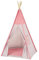 howa Tipi Zelt Sterne rosa/grau incl. Bodenmatte, 185 hoch