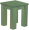 Hocker Rio Classico Bambus mintgruen Pinie Massivholz Esszimmerbank Küchenbank Holzbank - Größe und Farbe wählbar Brasilmöbel