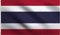 DMSE Kingdom of Thailand Trairanga-Flagge, 100% Polyester, 100 D-Flagge, UV-beständig 2' X 3' Ft Foot 2' X 3' Ft Foot