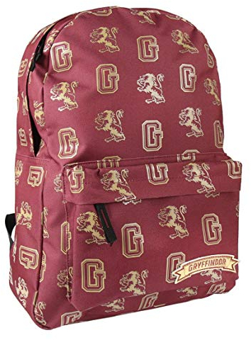 Harry Potter Rucksack Kinder Kinder Rucksack Mädchen und Jungen für Freizeit oder Schule - Offizielle Warner Bros Lizenz Mehrfarbig Einheitsgröße