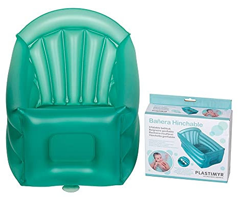 Plastimyr - Bañera para Bebe - Bañera para Bebes Hinchable - 24 x 7 x 23 cm