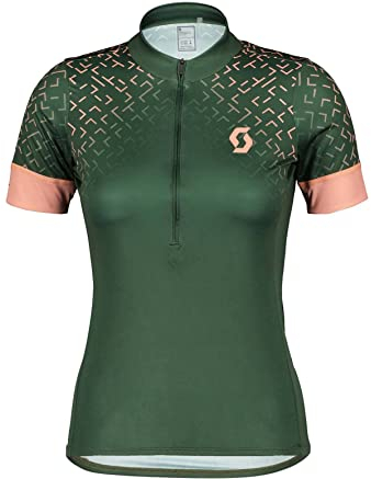 SCOTT Endurance 20 Damen Fahrrad Trikot kurz grün 2022: Größe: M (38/40)