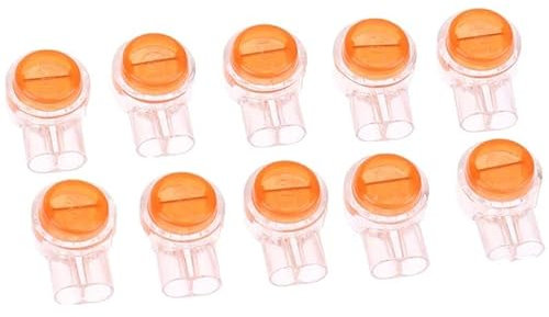 Suinga. 10 x K1 Crimpanschlussklemmen, wasserdichter Stecker, Ethernet-Kabel, Telefonkabelschuhe K1 K2