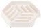 SUPER DESIGN Gobble-Stop Slow Feeder Dog Bowl Slow Eating Anti-Gulp BPA Free Melamine Bowl Fun Interactive Pet Bowl for Dogs Cats Puppies (600ml, SNOW)