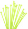 XINGO 1000 fascette stringicavo con cerniera, in nylon di alta qualità, con resistenza di 8,2 kg, in nylon nero autobloccante, per interni ed esterni (20,3 cm, verde mela)
