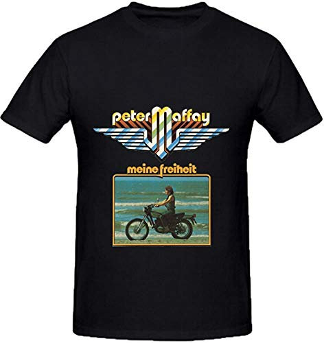 Peter Maffay Meine Freiheit Roll Mens O Neck Cute Tee Shirts Black XXL