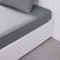 TODAY Essential - Drap Housse 90X190 cm 1 Personne 100% Coton Uni, Acier