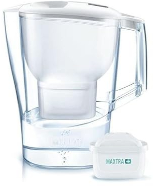 Brocca brita aluna+2 cartucce pure performance bianco