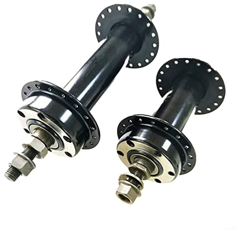 RANRAO 1 Paar 36 Löcher Fahrradnaben, 36 Löcher vorne und hinten, Scheibenbremsnaben, Mountainbike, Metallnaben, Fahrradreifenzubehör