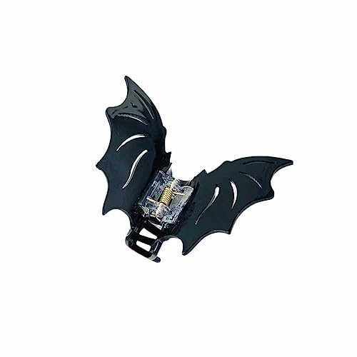 Fledermaus-Klauen-Clip, Gothic-Horror-Haar-Accessoire, ausgehöhlte Farbe, Haarklammern, große Klaue für dicke