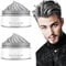 Pemarlis 2PCS Cera del color del pelo, modelado temporal de una sola vez Cera natural del teñido de pelo del color,Tinte de Cabello Temporal Mujer y Hombre Para Fiestas, Cosplay y Halloween,Gris