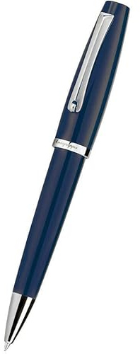 Montegrappa Manager Kugelschreiber Harz & Edelstahl Bordeauxrot 137 mm – Elegantes Schreibgerät für Büro & Geschenk - ISMANBIB_9