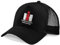 Bimaxx IHC Trucker-Cap (Kappe mit Netzteil) International Harvester Logo Oldtimer Mütze Herren | Größe: Einheitsgröße | Farbe: Schwarz