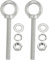 PATIKIL Boulon d'Ancrage à Œil M14 x 120mm, 2 Pièces en Acier Inoxydable 304 avec Écrous et Rondelles pour Suspendre des Hamacs et autres Articles