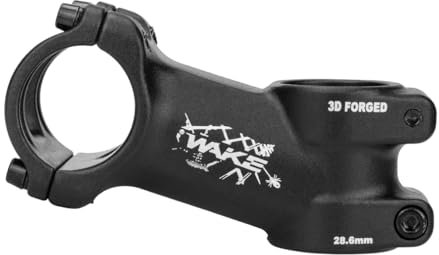 CYSKY 17 Grad Vorbau 31,8 80mm MTB Vorbau Kurz Lenkervorbau für Mountainbike, Rennrad, MTB, BMX, Radfahren (80mm)