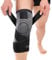 NuVigor Knee Support Brace,Compression Knee Sleeves for Men/Women,Knee Brace for Knee Pain,Arthritis, Joint Pain, Ligament Injury, Meniscus Tear, ACL, MCL, Tendonitis, Running, Sports(Black,M)