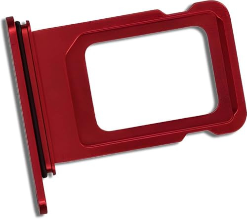 Ersatz SIM-Kartenhalter passend für Apple Phone 13 (A2633) Rot
