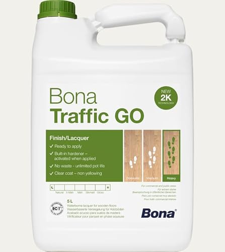 Bona Traffic GO 2K-Parkettlack ultramatt 5 Liter