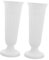 TOYANDONA 2Pièces Vase Funéraire Plastique Base Pot de Fleurs pour Cimetière Conteneur Élégant pour Fleurs et Fraîches pour Décorer